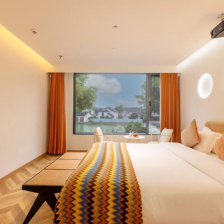 Suzhou Zhouzhuang Slowlife River View Lnn 곤산 외부 사진