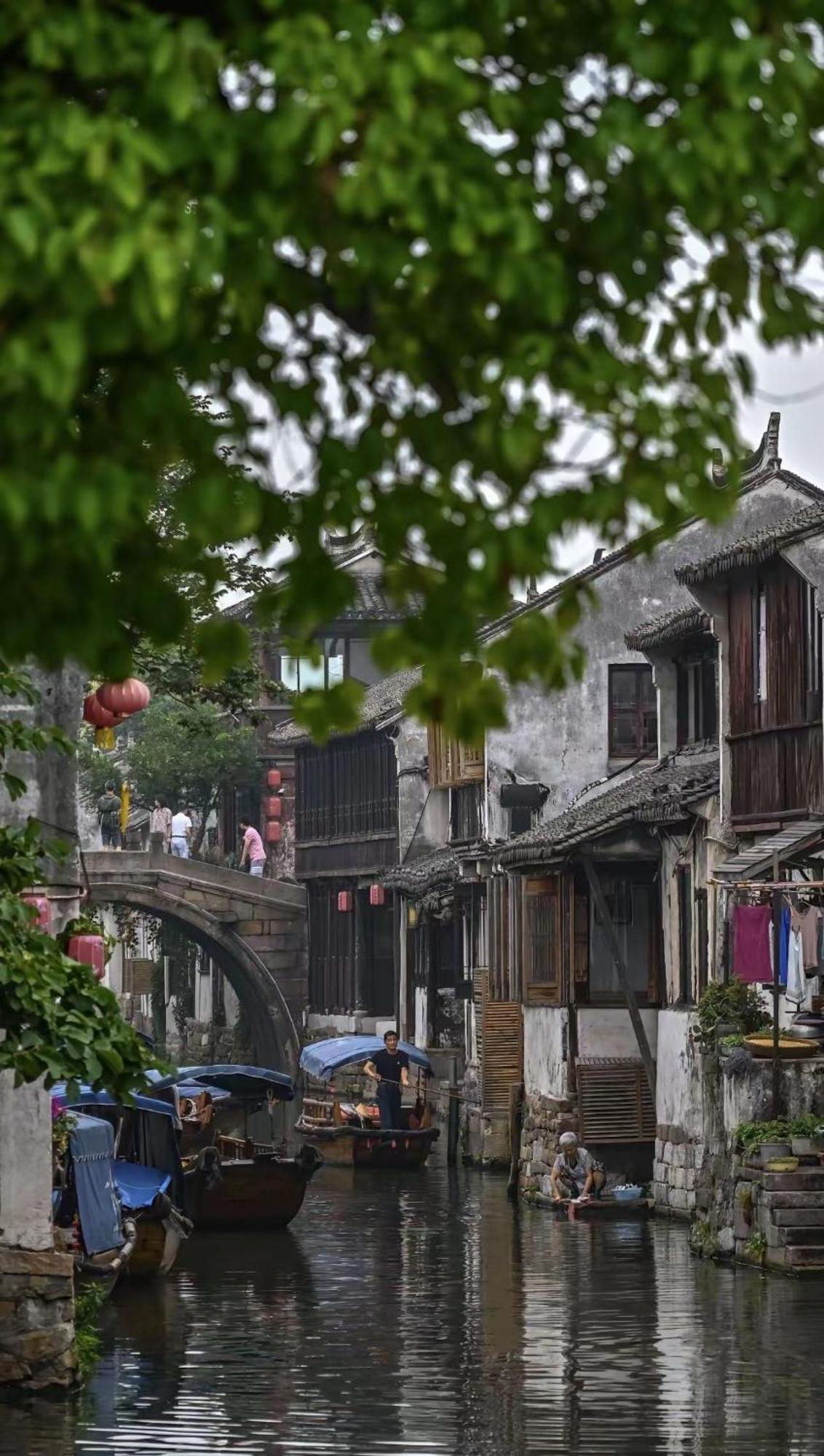 Suzhou Zhouzhuang Slowlife River View Lnn 곤산 외부 사진
