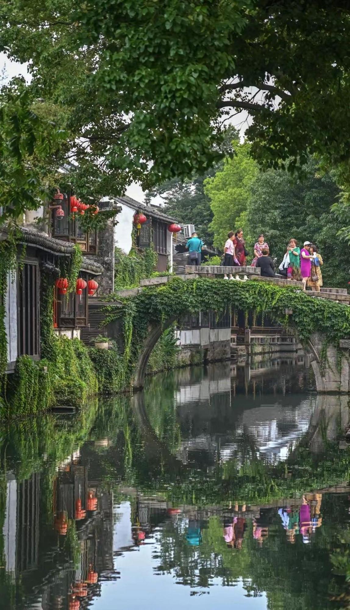 Suzhou Zhouzhuang Slowlife River View Lnn 곤산 외부 사진