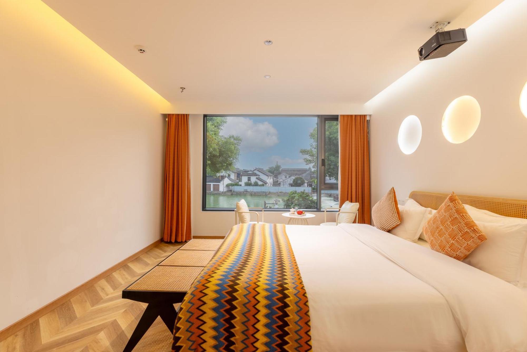 Suzhou Zhouzhuang Slowlife River View Lnn 곤산 외부 사진